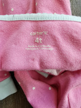 Load image into Gallery viewer, GIRL SIZE 4T CARTER&#39;S COTTON SLEEPER VGUC - Faith and Love Thrift