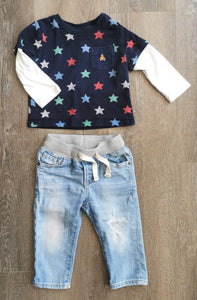 BABY BOY 12-18 MONTHS GAP MIX N MATCH FALL OUTFIT EUC - Faith and Love Thrift