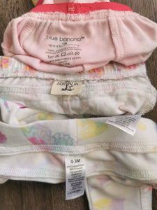 BABY GIRL 0-3 MONTHS LEGGINGS 3 PACK EUC - Faith and Love Thrift