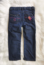 Load image into Gallery viewer, GIRL SIZE 3X / 4 YEARS KRICKETS STRAIGHT LEG JEANS EUC - Faith and Love Thrift