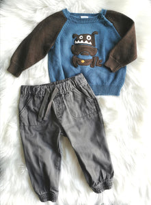 BABY BOY SIZE 6-12 MONTHS MIX N MATCH FALL OUTFIT EUC - Faith and Love Thrift