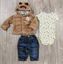 Load image into Gallery viewer, BABY BOY SIZE 3-6 MONTHS MIX N MATCH OUTFIT 3-PIECE EUC / VGUC - Faith and Love Thrift