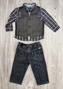 BABY BOY SIZE 6-9 MONTHS MIX N MATCH OUTFIT EUC - Faith and Love Thrift