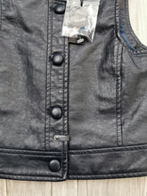 Load image into Gallery viewer, GIRL SIZE 4 YEARS IKKS FAUX LEATHER VEST NWT - Faith and Love Thrift
