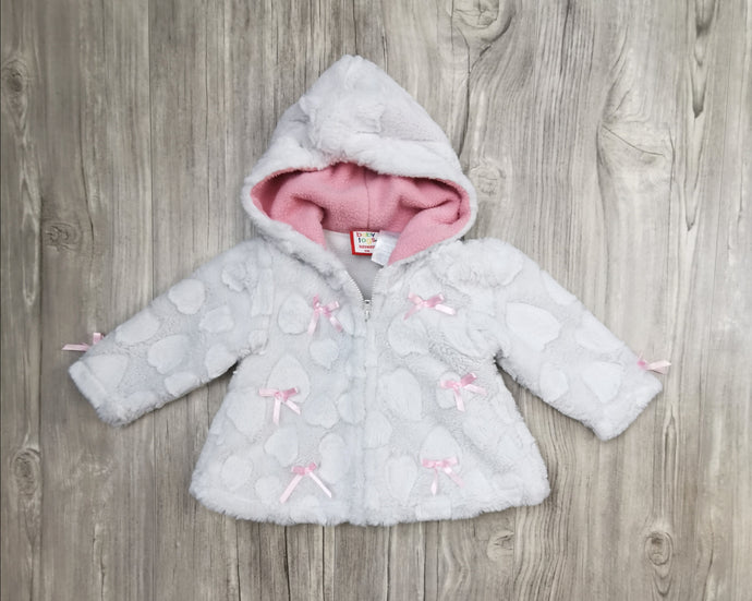 BABY GIRL 9 MONTHS BABY TOGS FLEECE JACKET VGUC - Faith and Love Thrift