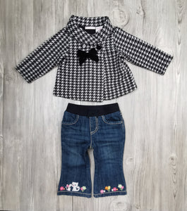 BABY GIRL SIZE 9/12 MONTHS - Gymboree & First Impressions Mix & Match Fall Outfit EUC 