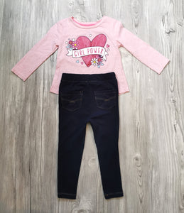 GIRL SIZE 2T MIX N MATCH OUTFIT EUC - Faith and Love Thrift