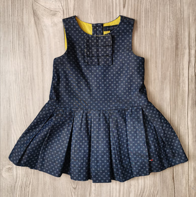 BABY GIRL SIZE 12 MONTHS TOMMY HILFIGER A-LINE DRESS EUC - Faith and Love Thrift