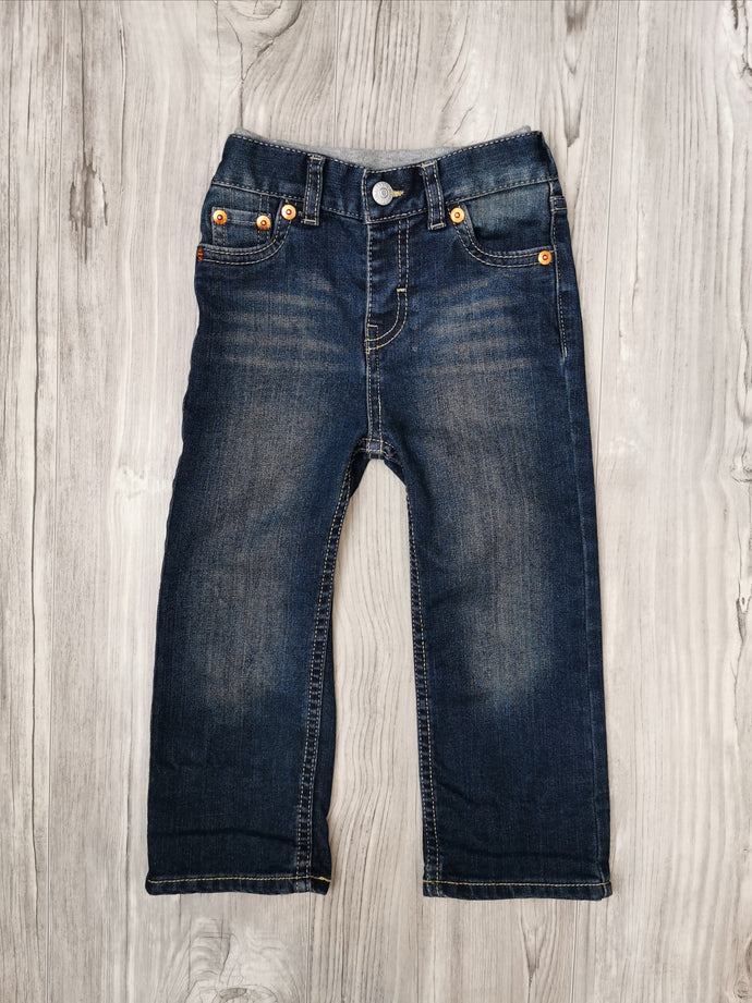 BOY SIZE 2 YEARS LEVI'S 514 STRAIGHT JEANS - LIKE NEW CONDITION - Faith and Love Thrift