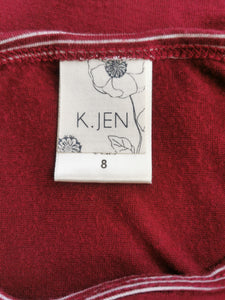 GIRL SIZE 8 YEARS K.JEN TOP EUC - SEWING DEFECT - Faith and Love Thrift