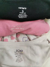 Load image into Gallery viewer, BABY GIRL SIZE 3-6 MONTHS GRAPHIC TEES VGUC - Faith and Love Thrift