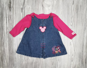 BABY GIRL SIZE 3-6 MONTHS DISNEY OUTFIT VGUC - Faith and Love Thrift