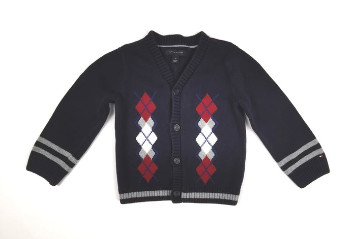 BOY SIZE 3T TOMMY HILFIGER KNIT V-NECK SWEATER EUC - Faith and Love Thrift
