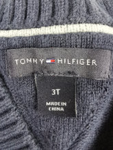 Load image into Gallery viewer, BOY SIZE 3T TOMMY HILFIGER KNIT V-NECK SWEATER EUC - Faith and Love Thrift