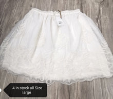 Load image into Gallery viewer, GIRL SIZE LARGE (12) DEX LACE SKIRT NWT - Faith and Love Thrift
