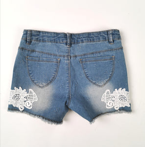 GIRL SIZE EXTRA LARGE (14) DEX SHORTS NWOT - Faith and Love Thrift