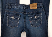 Load image into Gallery viewer, GIRL SIZE 14 LEVI BOOT CUT JEANS VGUC - Faith and Love Thrift
