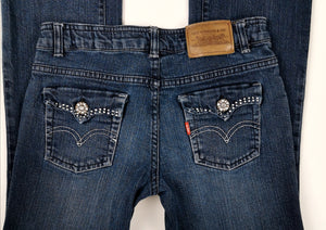 GIRL SIZE 14 LEVI BOOT CUT JEANS VGUC - Faith and Love Thrift