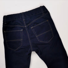 Load image into Gallery viewer, BOY SIZE 4-5 H&amp;M NAVY BLUE PANTS EUC - Faith and Love Thrift