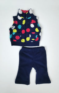 BABY GIRL SIZE 3 MONTHS CARTERS 2-PIECE MATCHING OUTFIT - LIKE NEW CONDITION - Faith and Love Thrift