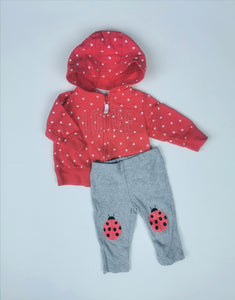 BABY GIRL SIZE 3 MONTHS CARTERS 2-PIECE MATCHING OUTFIT - LIKE NEW CONDITION - Faith and Love Thrift