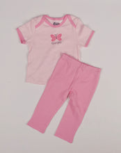 Load image into Gallery viewer, BABY GIRL SIZE 3-6 MONTHS BABY GEAR 2-PIECE MATCHING SLEEPWEAR SET EUC - Faith and Love Thrift