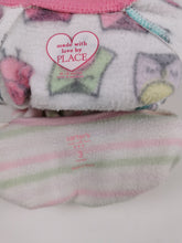 Load image into Gallery viewer, BABY GIRL Size 0-3 Months, 2-Pack Fleece Footed Onesies EUC - Faith and Love Thrift