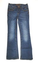 Load image into Gallery viewer, GIRL SIZE 12S - Justice Jeans, Boot-cut VGUC - Faith and Love Thrift