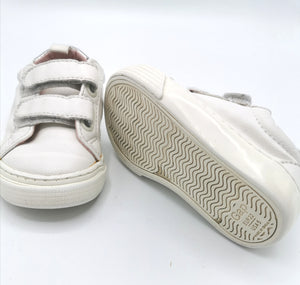 GIRL SIZE 5 TODDLER - BABY GAP, White Velcro Shoes VGUC - Faith and Love Thrift