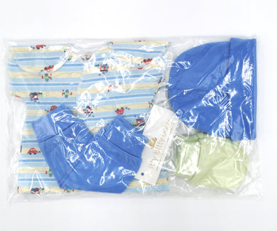 Preemie Baby Boy (3-5 Lbs) Specialized NICU Clothing, 5-Pack NWT - Faith and Love Thrift