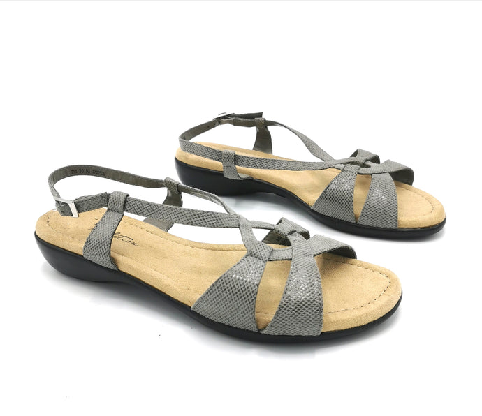 WOMENS SIZE 7M - Tradition, Jasper Comfort Cushioned Sandals NWOT - Faith and Love Thrift