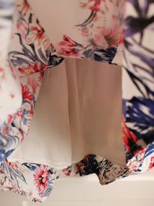 WOMENS SIZE 3 / 5 - Promod European Fashion Boutique, Floral Midi Skirt EUC - Faith and Love Thrift