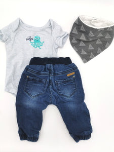BOY SIZE 3-6 Months - Noppies Mix N Match Outfit VGUC - Faith and Love Thrift