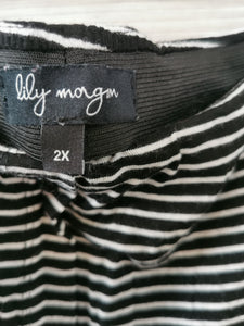WOMENS PLUS SIZE 2X - Lily Morgan, Soft Long Skirt EUC - Faith and Love Thrift