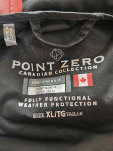 MENS SIZE XL - Point Zero, Canadian Collection Hybrid Windbreaker EUC - Faith and Love Thrift