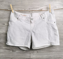 Load image into Gallery viewer, WOMENS SIZE 27R - GAP Maternity, White, Side Panel Jean Shorts VGUC - Faith and Love Thrift