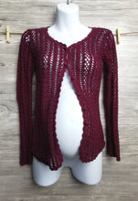 Load image into Gallery viewer, WOMENS SIZE XS -Thyme Maternity, Crochet Sweater EUC  - Faith and Love Thrift