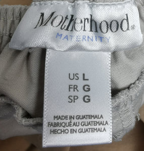 WOMENS SIZE LARGE - Motherhood Maternity Dress Pants, Full Belly Panel EUC - Faith and Love Thrift