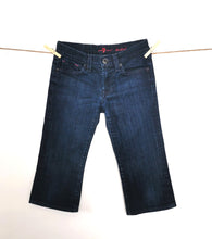 Load image into Gallery viewer, GIRL SIZE 10 - 7 for All Mankind, Bootcut Crop Jeans EUC - Faith and Love Thrift