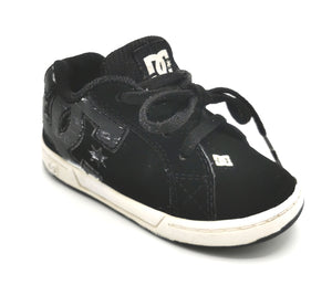 BOY SIZE 6 TODDLER - DG, Black Skater Shoes GUC - Faith and Love Thrift