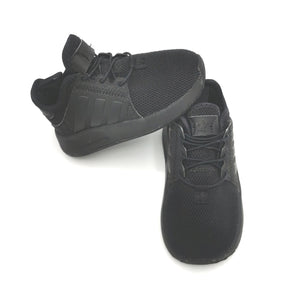 BOY SIZE 6K TODDLER - Adidas, Black Mesh Running Shoes EUC - Faith and Love Thrift