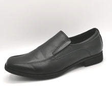 Load image into Gallery viewer, BOY SIZE 2 YOUTH - Smart Fit, Black Slip-On Dress Shoes NWOT - Faith and Love Thrift