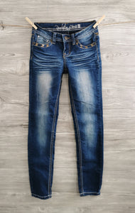 GIRL SIZE 8 YEARS - Revolution By Revolt Skinny Jeans EUC - Faith and Love Thrift