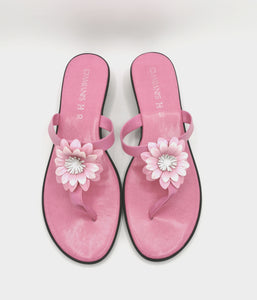 WOMENS SIZE 10 - DAMIAN'S, Pink Flower Sandals (Made in Italy) NWOB B9 –  Faith and Love Thrift