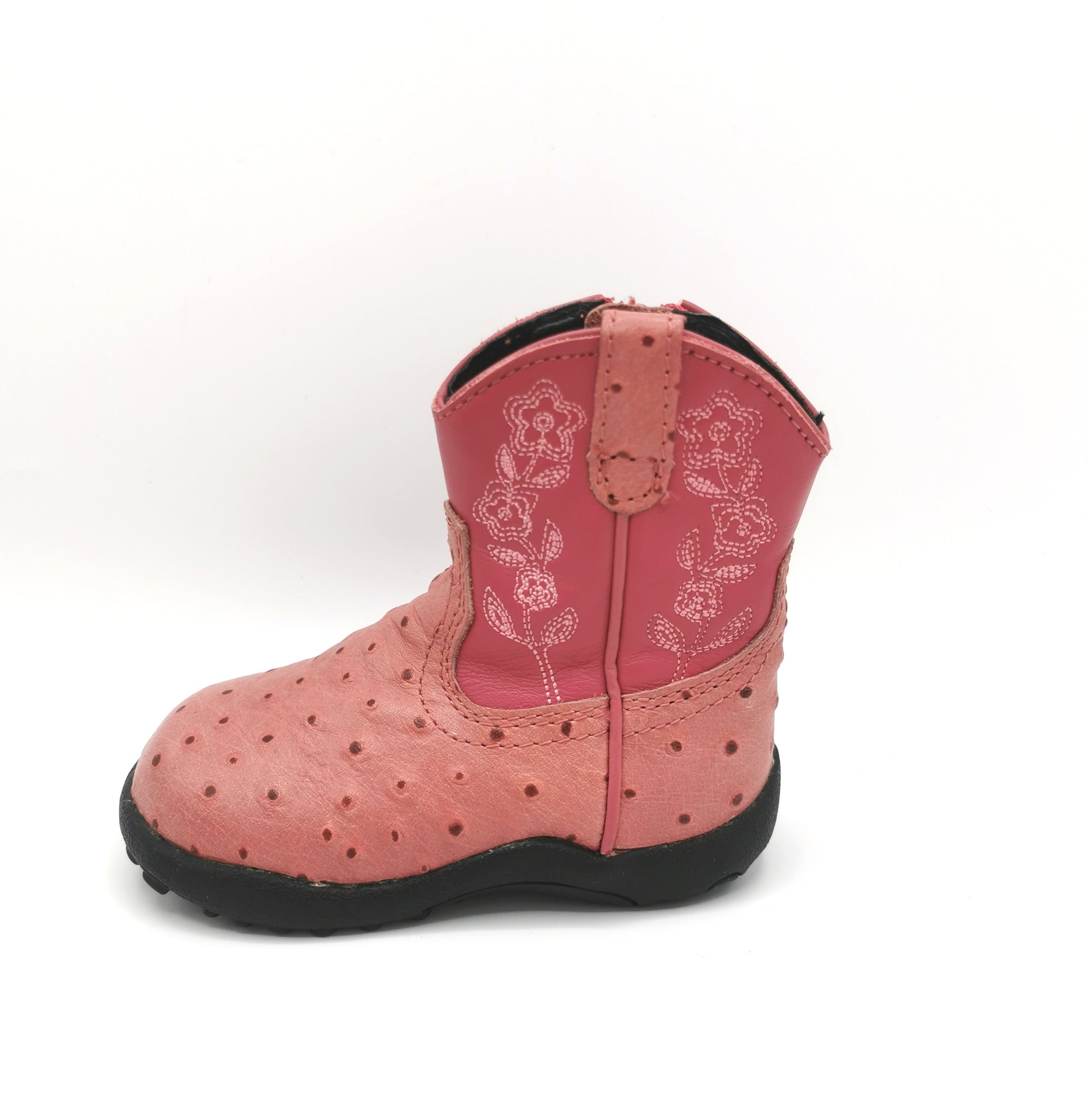 BABY GIRL SIZE 5 TODDLER ROPER Pink Cowgirl Boots EUC B19
