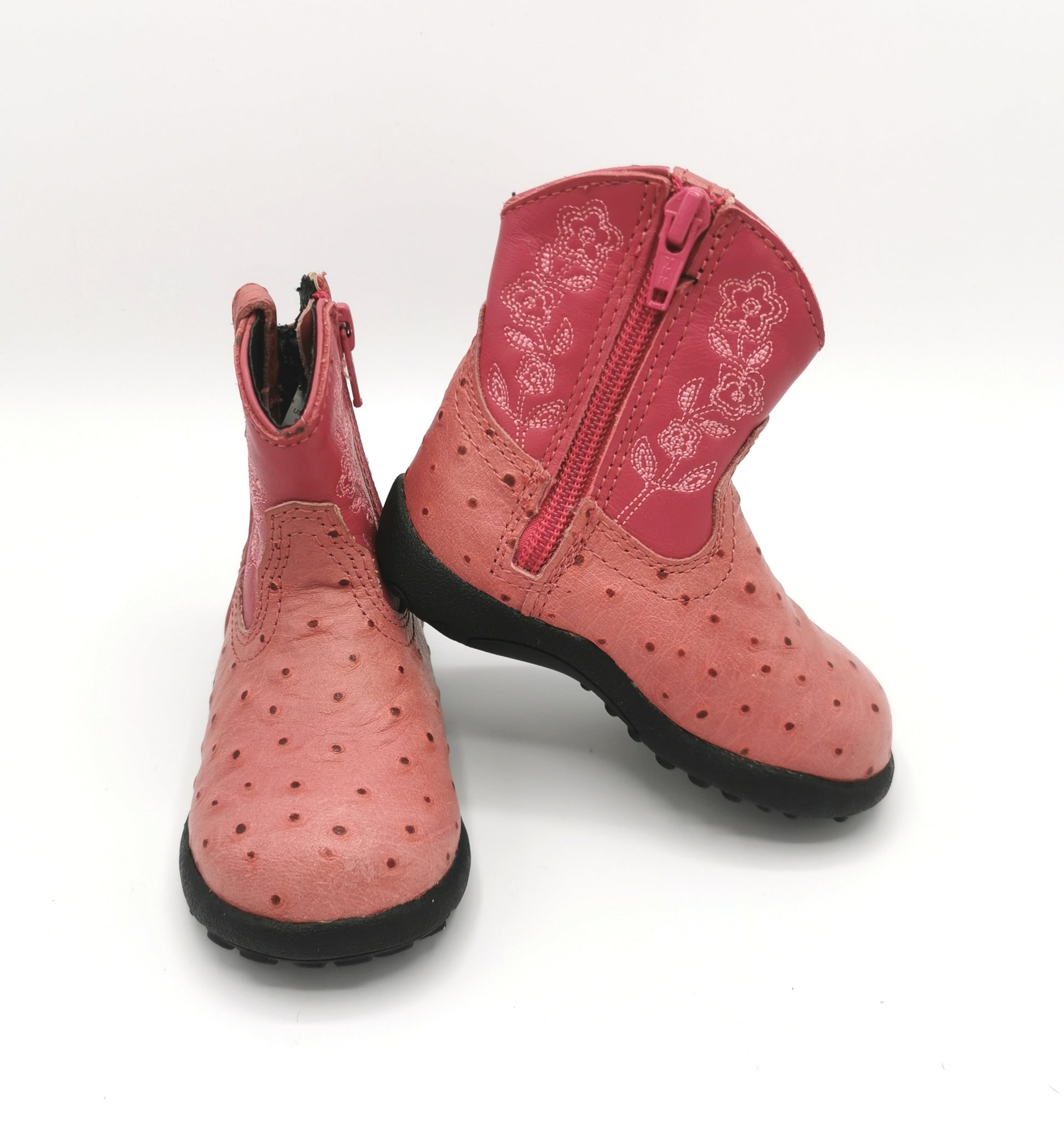 BABY GIRL SIZE TODDLER ROPER Pink Cowgirl Boots EUC B19