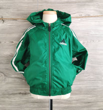 Load image into Gallery viewer, BOY SIZE 4 YEARS - ADIDAS Windbreaker Hooded Jacket EUC - Faith and Love Thrift