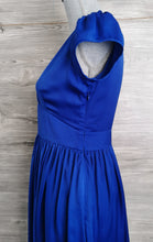 Load image into Gallery viewer, WOMENS SIZE 6 - JACOB Colbolt Blue, Cap Sleeve, Empire Dress EUC - Faith and Love Thrift