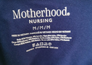 WOMENS SIZE MEDIUM - MOTHERHOOD Maternity / Nursing Soft Tank EUC - Faith and Love Thrift