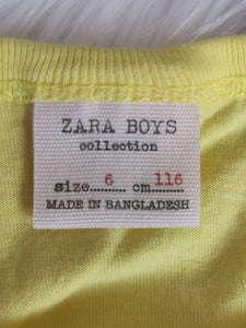 BOY SIZE 6 YEARS - ZARA Boys, Soft Cotton Tank EUC - Faith and Love Thrift
